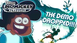 THEY DROPPED A DEMO FOR EPIC MICKEY REBRUSHED, LET'S PLAY IT!!!!