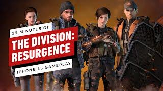 19 Minutes of The Division: Resurgence - iPhone 15 Pro Max Gameplay