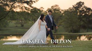 Most Emotional Groom Reaction!? | Groom Cries  | Elegant Farmhouse Wedding At The White Magnolia