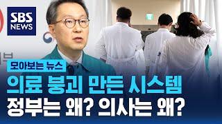 의료 붕괴 만든 시스템…정부는 왜? 의사는 왜? / SBS / 모아보는 뉴스