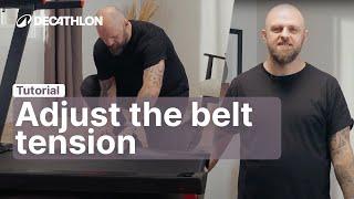 TUTORIAL - How to Properly Adjust the Belt Tension on a Treadmill ‍️ | Decathlon