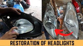 Restoration of headlights | Headlight Cleaning | Foggy Headlight Restoration | Millennium skills