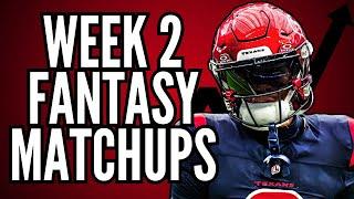 SET YOUR LINEUPS: Week 2 Matchups that Matter