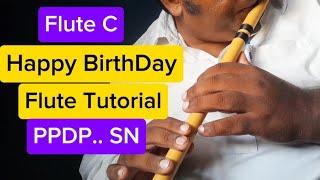 Happy Birthday I Flute Tutorial Lesson #95 I The Flute Expression I Learn Your First Easy Flute Song