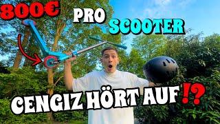 CENGIZ fährt seinen 800€ SCOOTER endlich wieder!!