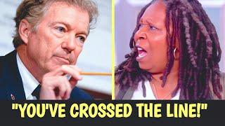 Rand Paul DESTROYS 'The View' Whoopi Goldberg SCREAMS & ENDS SHOW Live