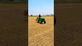 #johndeerelover #minitractor John Deere mini tractor heavy duty in field