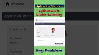 Aplication Form in Under Scrutiny IIT JAM Counselling 2025
