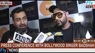 PRESS CONFERENCE WITH BOLLYWOOD SINGER BADSHAH 2018 | www.fly7news.com |