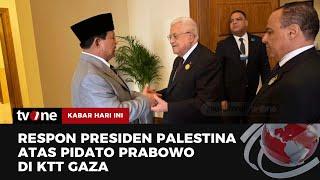 Pujian dari Presiden Palestina Untuk Pidato Prabowo Saat KTT Gaza | Kabar Hari Ini tvOne