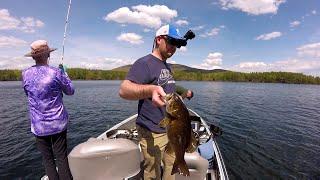 Squam Lake NH Prespawn Bass