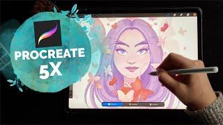 Procreate 5x    ¡Nuevas funciones!