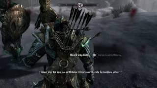 Skyrim SE - This guy talks instead of helping