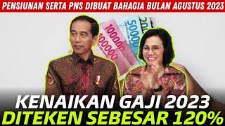 KENAIKAN GAJI PENSIUNAN SEBESAR 120% DIIKUTI OLEH PNS !!?