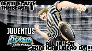 [GACHA] DC GENTILE THE BEAST WITH JUVENTUS OFFICIAL JERSEY BANNER || CAPTAIN TSUBASA DREAM TEAM