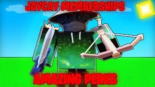 HOW TO JOIN THE JAYCAY MEMBERSHIP AND THE PERKS! (Roblox Bedwars & YouTube)