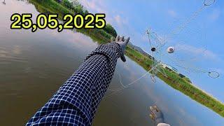 Рыбалка на паук подъёмник против хапуги на лодке #рыбалка #fishing #낚시