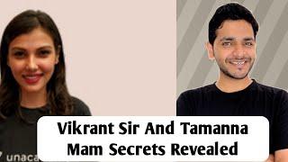 Vikrant Sir And Tamanna Mam Secrets Revealed || Vikrant Kirar || Tamanna Chaudhary || Vikrant SIR ||