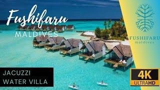 Fushifaru MALDIVES Boutique Resort  | JACUZZI WATER Villa | Room TOUR 4K | Hotel Vlog