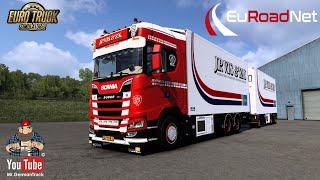 [ETS2 v1.52] Scania S Neue Abladestelle testen - EuRoadnet Map v1.7