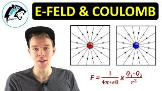 Elektrisches Feld & Coulombsches Gesetz | (+Berechnungen)