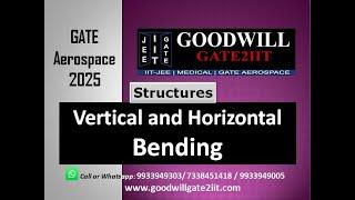 GATE 2025 Aerospace Engineering Lectures - Understanding Vertical & Horizontal Bending