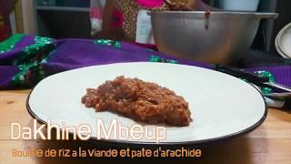 Dakhine Mbeup - Bouillie de riz a la viande et pate d'arachide / ACT Senegal