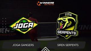 Winners Goal Pro Cup. Joga Gangers - Siren Serpents 03.07.24. First Group Stage. Group А