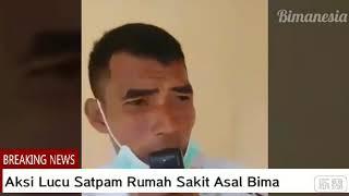 Lucu Satpam Rumah Sakit Asal Bima Gombalin Cewek