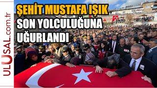 Şehit Piyade Uzman Çavuş Mustafa Işık Konya'da son yolculuğuna uğurlandı