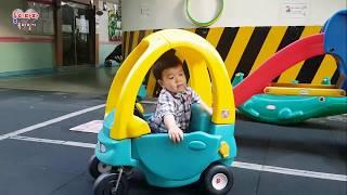 [둥이파파] 어린이집 놀이터에서 자동차 놀이, 빠방 맘마준다는 건강이 (쌍둥이 흔한 싸움)