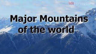 Mountains of the world