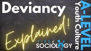 Deviancy and Youth Culture Explained! | Youth Culture | A-Levels | Sociology | Revision