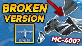 This TFS Version Is BROKEN! - Glitched Turboprop Flight Simulator From 2017 - Version 1.04 | Review