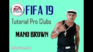 Fifa 19 | Tutorial face Mano Brown | Pro clubs