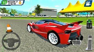 Kırmızı Yarış Arabası Park Etme Oyunu | Parking Masters Supercar Driver - Android Gameplay