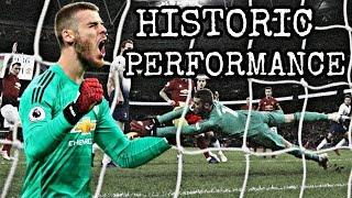 De Gea vs Tottenham 2018-19 | HISTORIC PERFORMANCE • HD