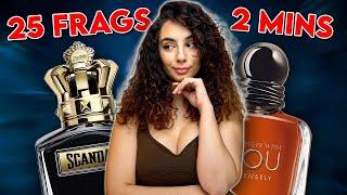 25 SEXIEST MEN'S COLOGNES IN 2 MINUTES