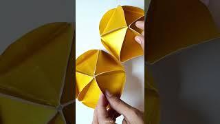 DIY Diwali Decoration Ideas: Easy Akash Kandil Making at Home  #shorts