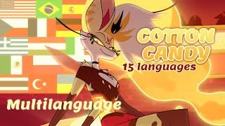 Cotton Candy in 15 Languages - Helluva Boss (Multilanguage)