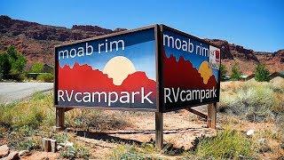 Where to stay in MOAB! | JEEP Moab | Moab Rim Campark Review