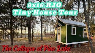 Updated: Incredible Tiny Homes 8x16 RJO Quick Tour at The Cottages at Pine Lake Tiny Home Community