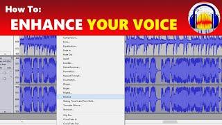 How to: Make Your Voice Sound Better Like Studio Quality in Audacity