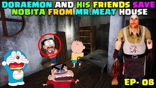 Doraemon and friends save nobita from Mr meat house I  Doraemon Granny I Granny