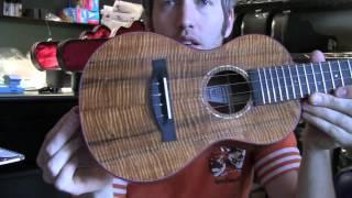 Concert Uke Demo- Koa VS Myrtle