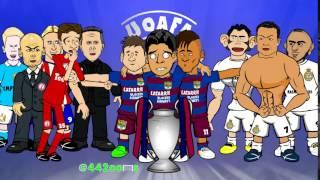 Atletico Madrid knock FC Barcelona out! (UEFA Champions League 2016 Quarter Final)