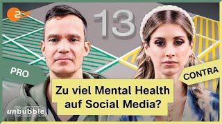 Depressionen, ADHS, Angststörungen auf Social Media: Gefährlicher Trend? | 13 Fragen | unbubble