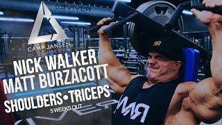 Camp Jansen Presents Matt Burzacott & Nick Walker, IFBB PRO Shoulders & Triceps