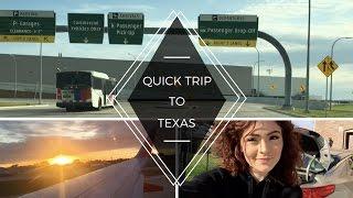 Quick Trip to Texas Vlog | Claire René