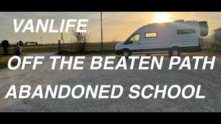 OFF THE BEATEN PATH, VANLIFE IN ITALY TOOK US BY AN ABANDONED SCHOOL